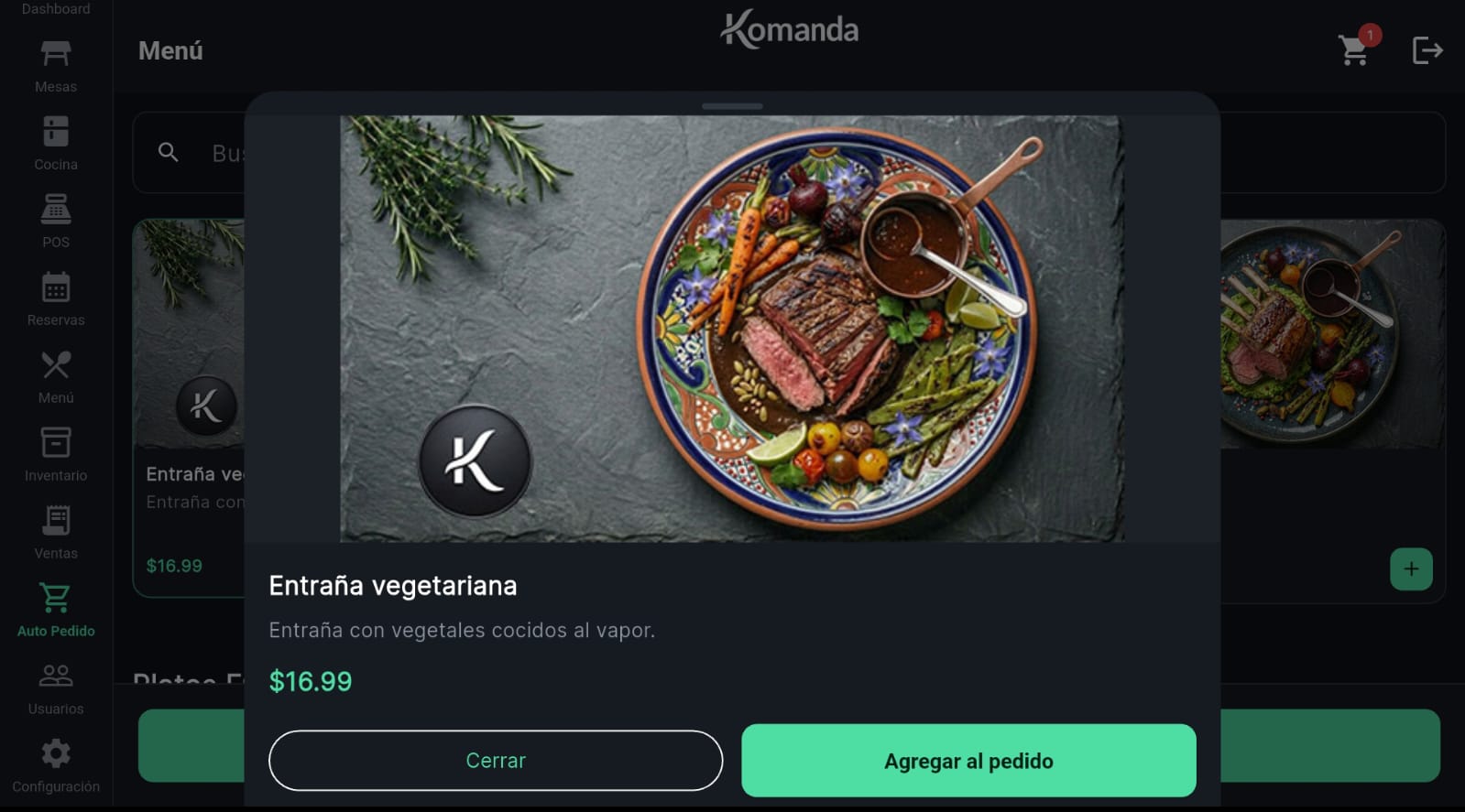 Auto-pedido por QR