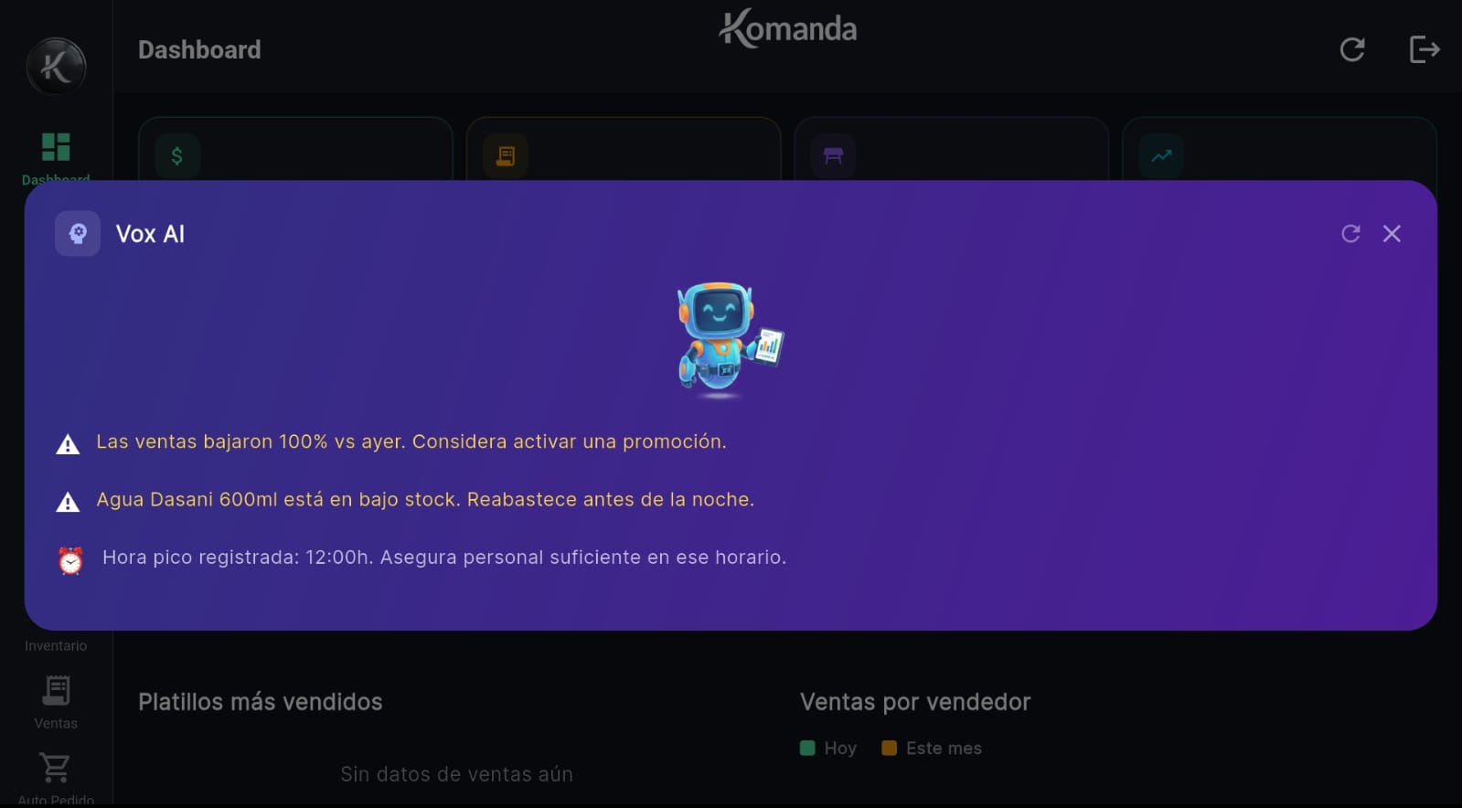 Vox AI Asistente inteligente